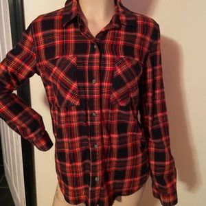 Vans flannel long sleeve shirt